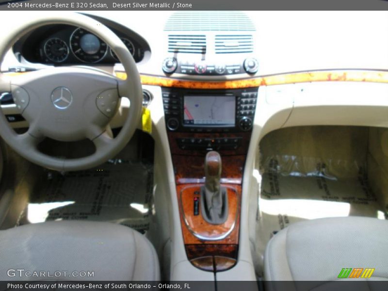 Desert Silver Metallic / Stone 2004 Mercedes-Benz E 320 Sedan