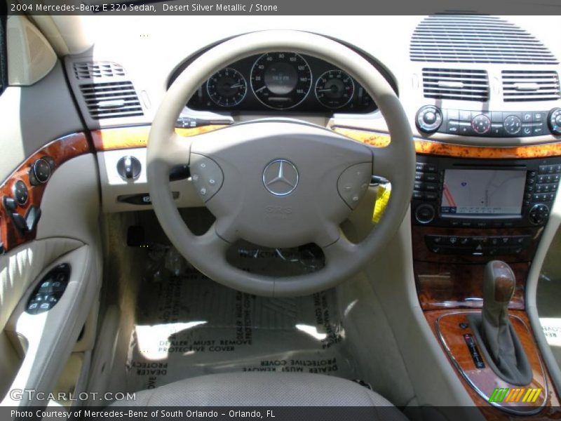 Desert Silver Metallic / Stone 2004 Mercedes-Benz E 320 Sedan