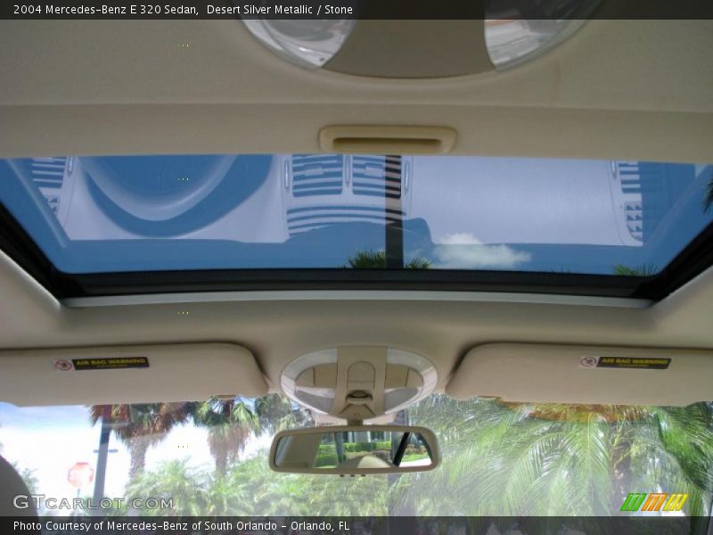 Desert Silver Metallic / Stone 2004 Mercedes-Benz E 320 Sedan