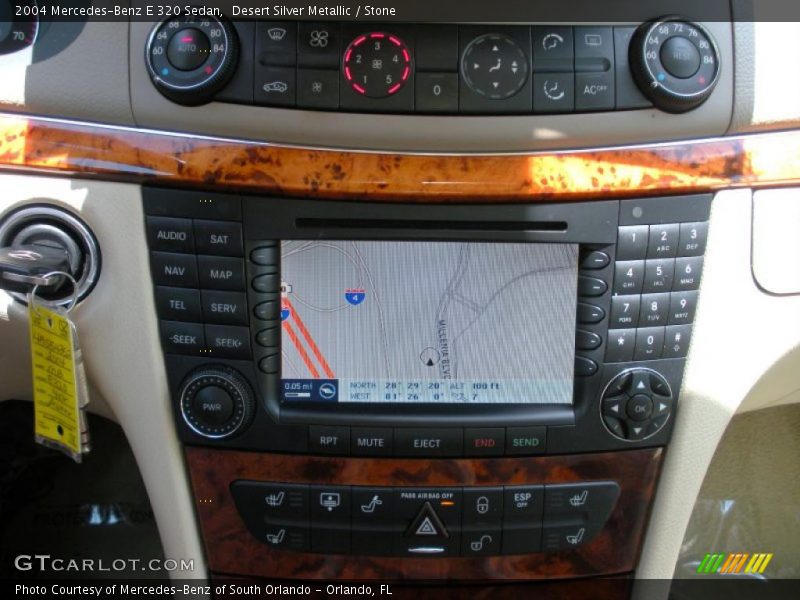 Desert Silver Metallic / Stone 2004 Mercedes-Benz E 320 Sedan