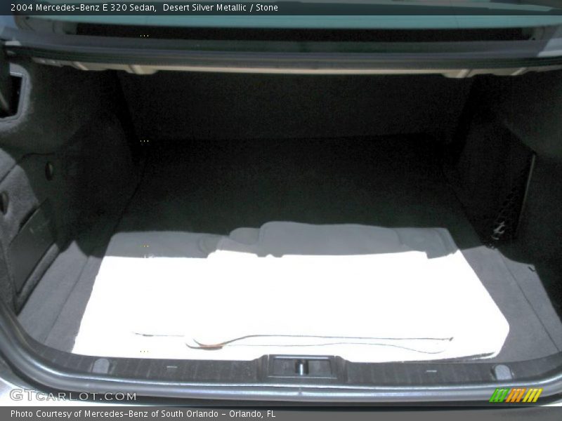 Desert Silver Metallic / Stone 2004 Mercedes-Benz E 320 Sedan
