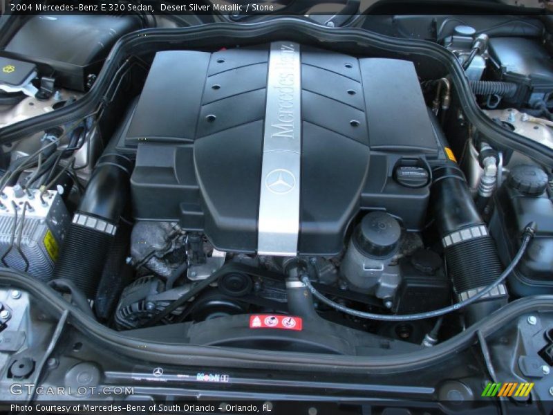 Desert Silver Metallic / Stone 2004 Mercedes-Benz E 320 Sedan