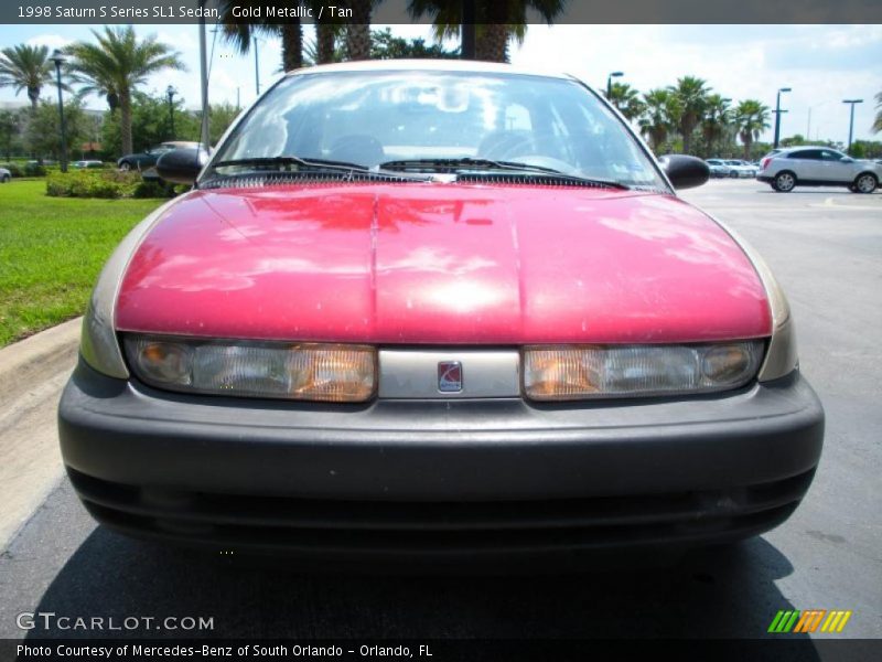 Gold Metallic / Tan 1998 Saturn S Series SL1 Sedan
