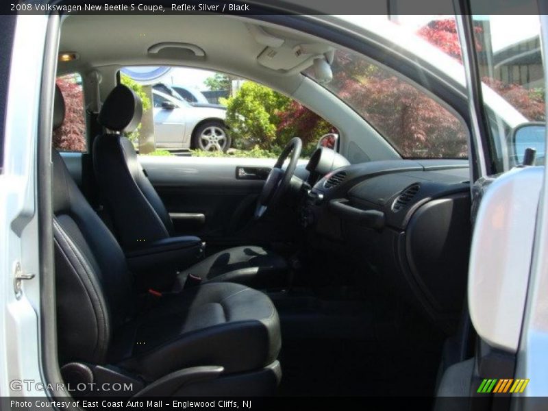 Reflex Silver / Black 2008 Volkswagen New Beetle S Coupe