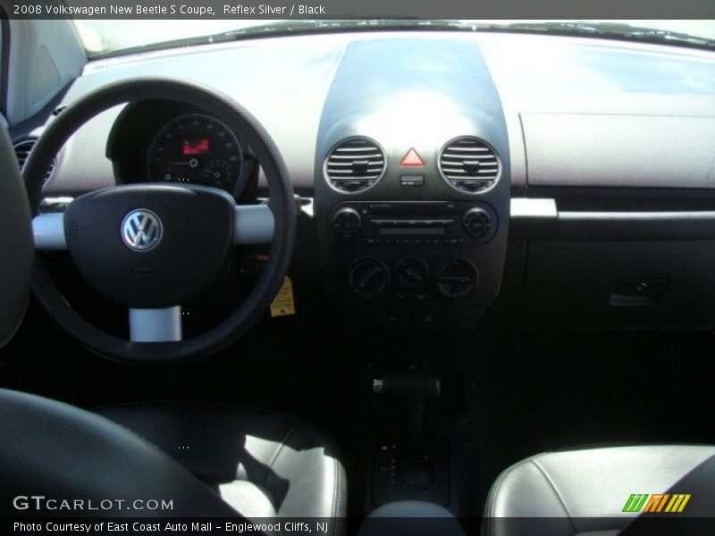 Reflex Silver / Black 2008 Volkswagen New Beetle S Coupe