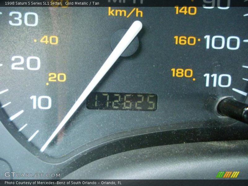 Gold Metallic / Tan 1998 Saturn S Series SL1 Sedan