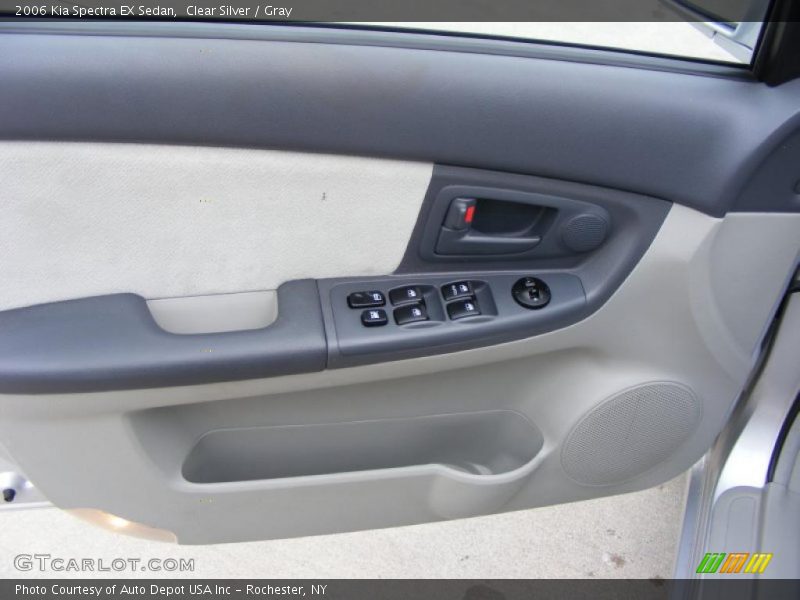 Clear Silver / Gray 2006 Kia Spectra EX Sedan