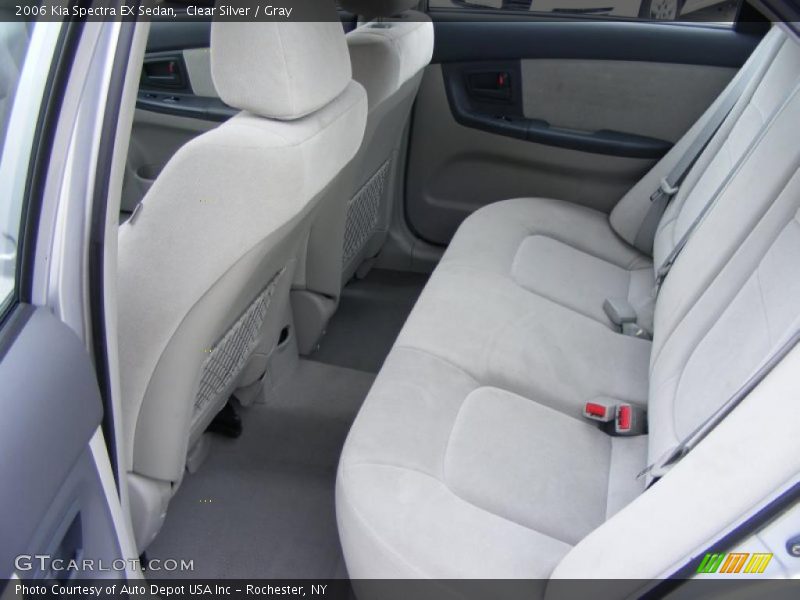 Clear Silver / Gray 2006 Kia Spectra EX Sedan