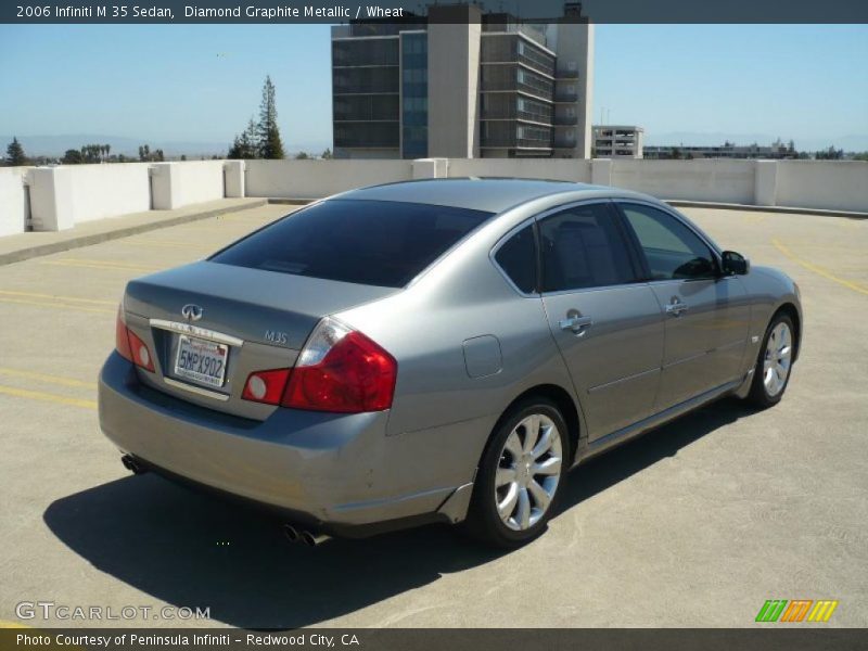 Diamond Graphite Metallic / Wheat 2006 Infiniti M 35 Sedan