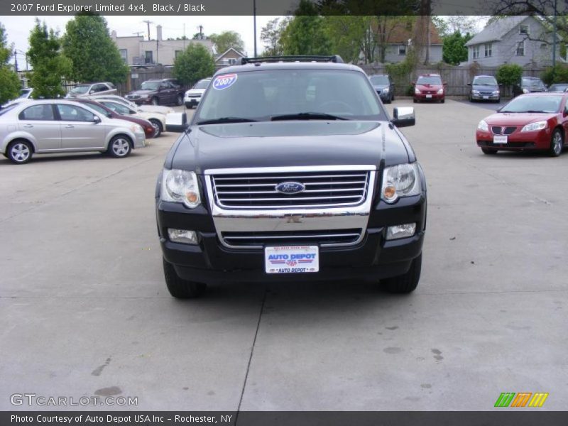 Black / Black 2007 Ford Explorer Limited 4x4