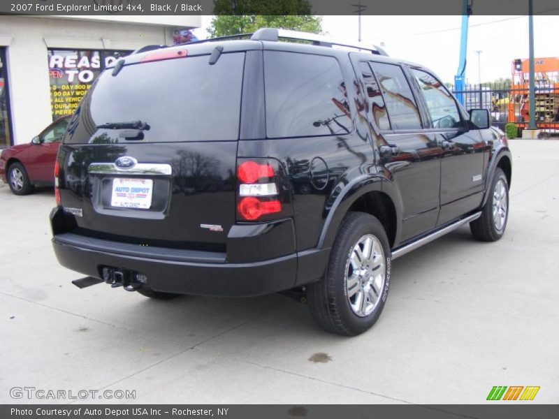 Black / Black 2007 Ford Explorer Limited 4x4