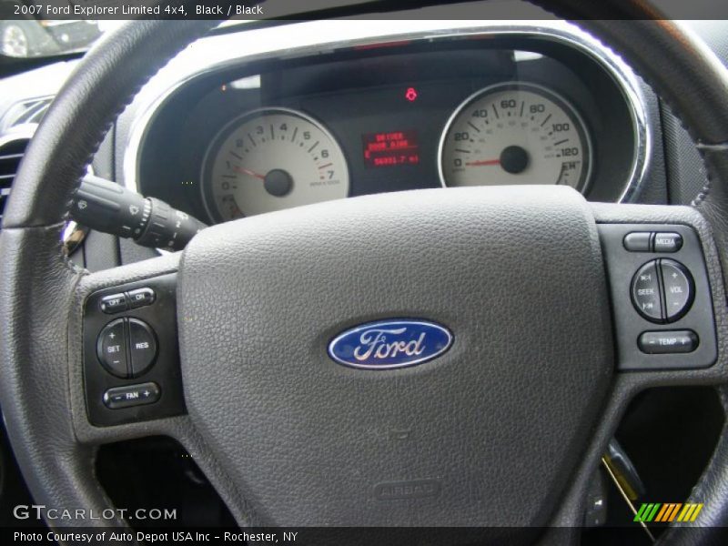 Black / Black 2007 Ford Explorer Limited 4x4