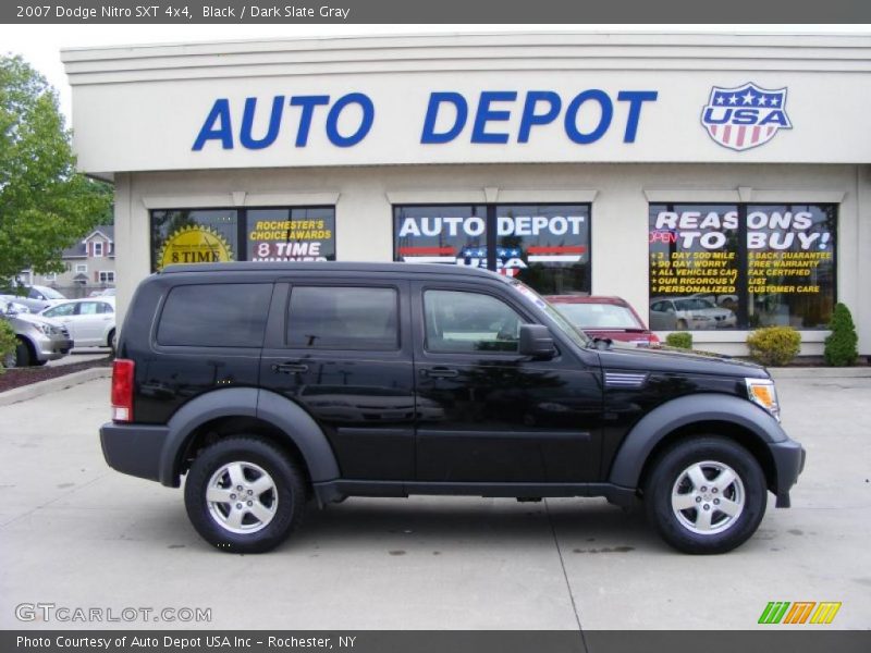 Black / Dark Slate Gray 2007 Dodge Nitro SXT 4x4