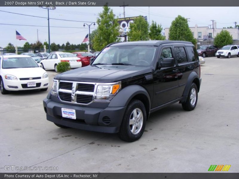 Black / Dark Slate Gray 2007 Dodge Nitro SXT 4x4