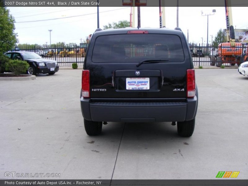 Black / Dark Slate Gray 2007 Dodge Nitro SXT 4x4