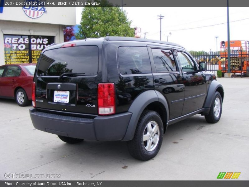 Black / Dark Slate Gray 2007 Dodge Nitro SXT 4x4