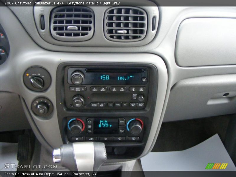 Graystone Metallic / Light Gray 2007 Chevrolet TrailBlazer LT 4x4