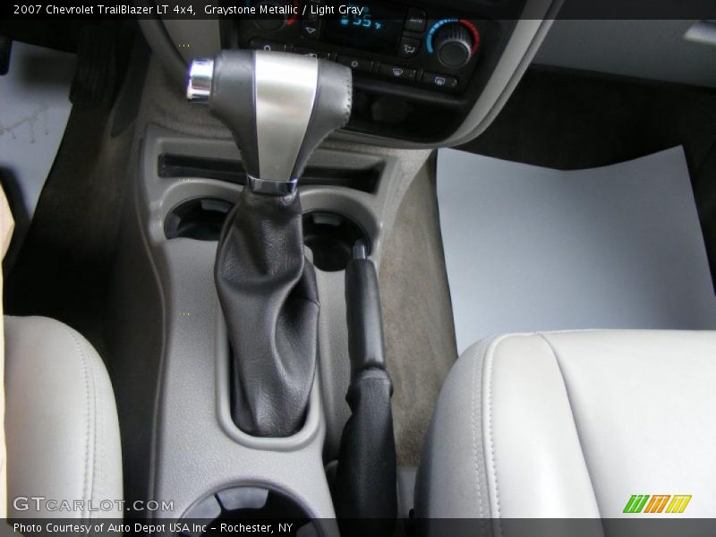 Graystone Metallic / Light Gray 2007 Chevrolet TrailBlazer LT 4x4