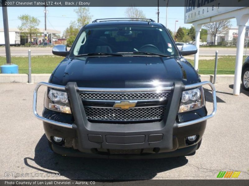 Black / Ebony 2007 Chevrolet Tahoe LTZ 4x4