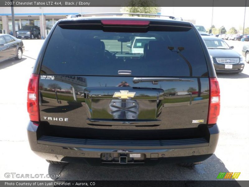 Black / Ebony 2007 Chevrolet Tahoe LTZ 4x4
