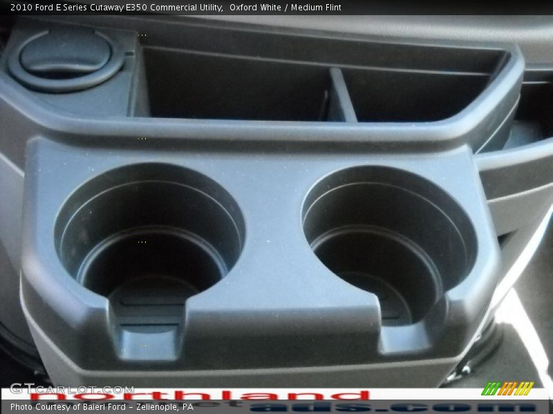 Oxford White / Medium Flint 2010 Ford E Series Cutaway E350 Commercial Utility