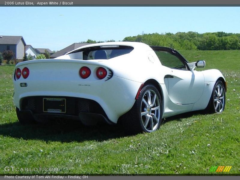 Aspen White / Biscuit 2006 Lotus Elise