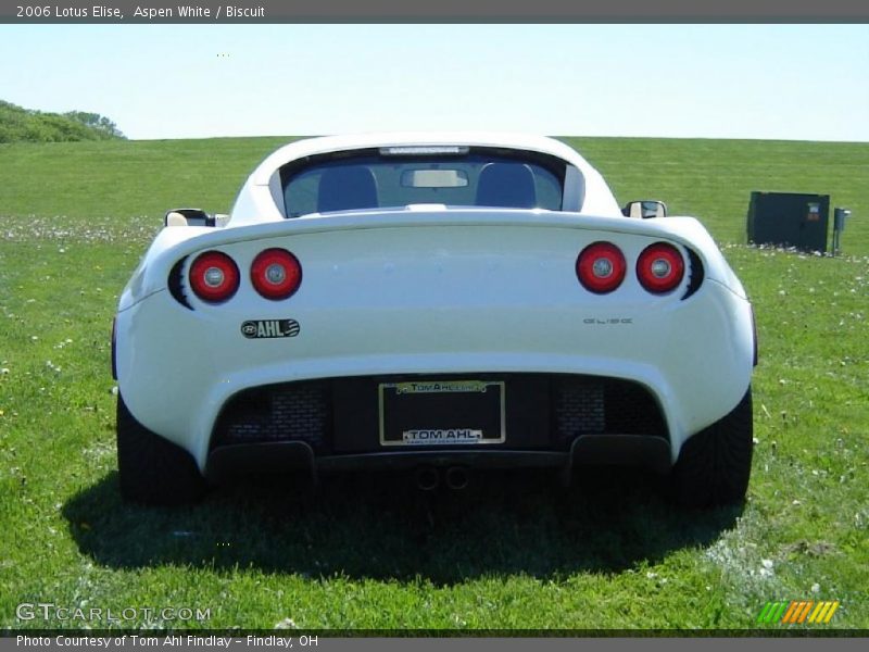 Aspen White / Biscuit 2006 Lotus Elise