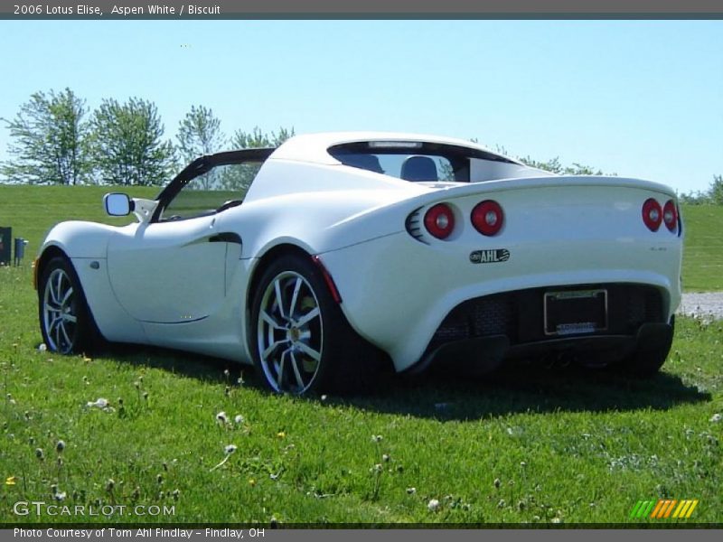Aspen White / Biscuit 2006 Lotus Elise