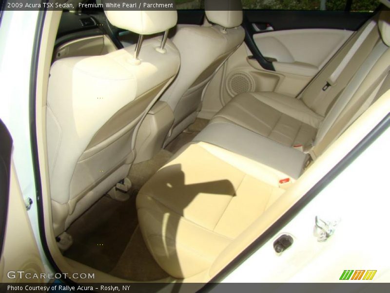 Premium White Pearl / Parchment 2009 Acura TSX Sedan
