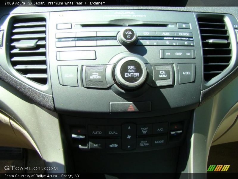 Premium White Pearl / Parchment 2009 Acura TSX Sedan