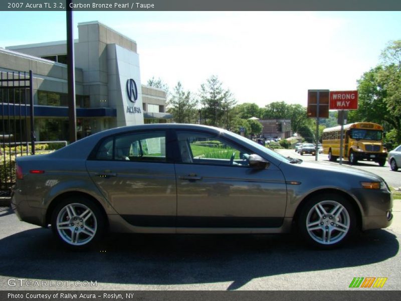 Carbon Bronze Pearl / Taupe 2007 Acura TL 3.2