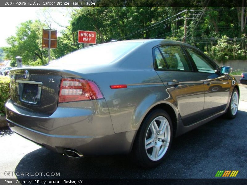 Carbon Bronze Pearl / Taupe 2007 Acura TL 3.2