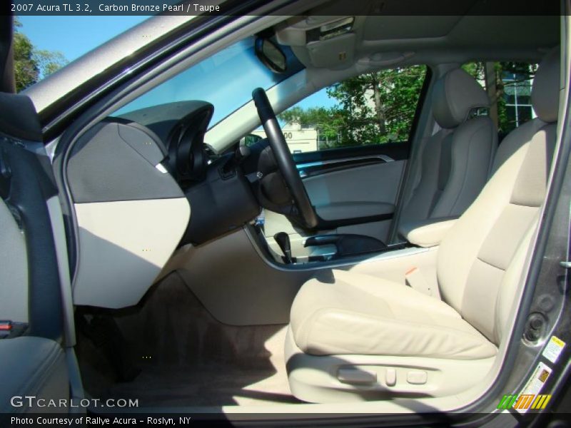Carbon Bronze Pearl / Taupe 2007 Acura TL 3.2