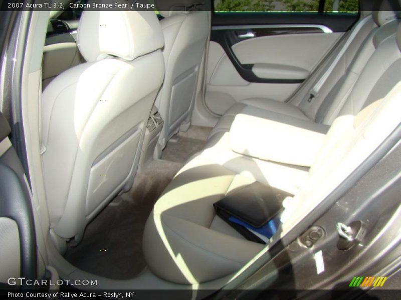 Carbon Bronze Pearl / Taupe 2007 Acura TL 3.2