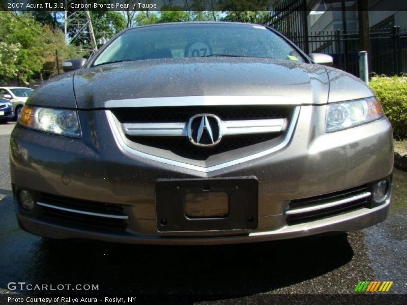 Carbon Bronze Pearl / Taupe 2007 Acura TL 3.2