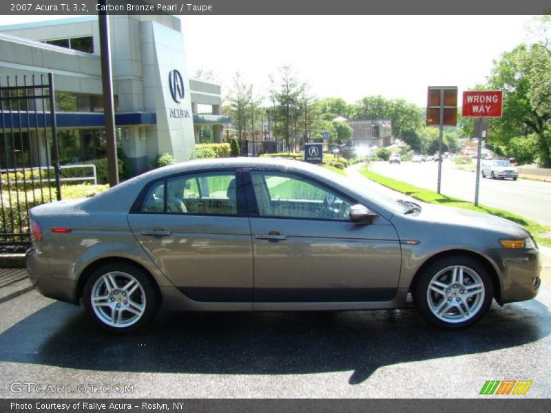 Carbon Bronze Pearl / Taupe 2007 Acura TL 3.2