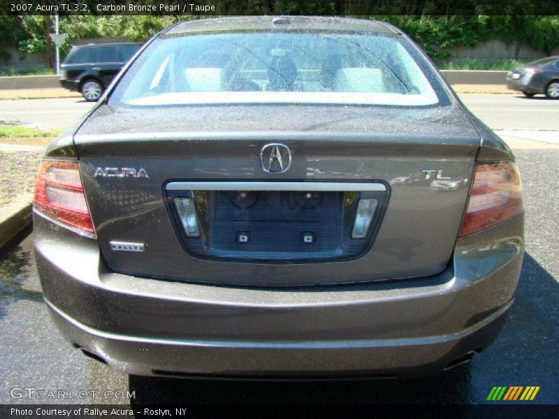 Carbon Bronze Pearl / Taupe 2007 Acura TL 3.2