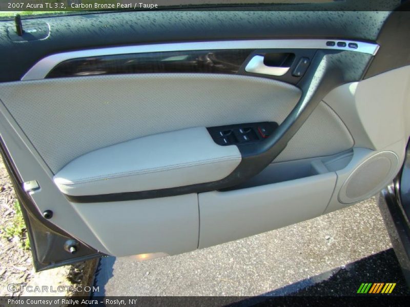 Carbon Bronze Pearl / Taupe 2007 Acura TL 3.2