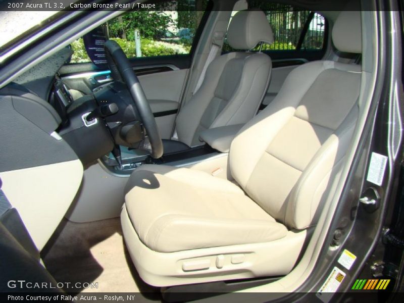 Carbon Bronze Pearl / Taupe 2007 Acura TL 3.2