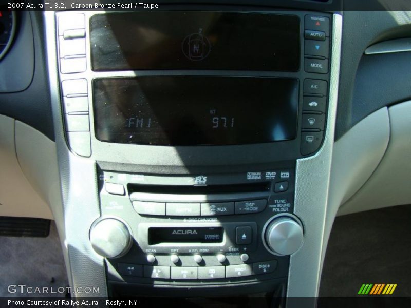 Carbon Bronze Pearl / Taupe 2007 Acura TL 3.2