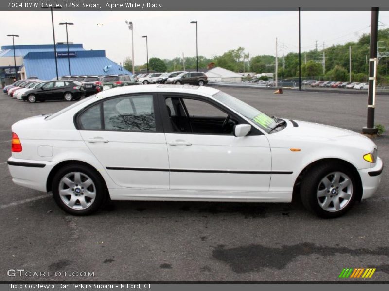 Alpine White / Black 2004 BMW 3 Series 325xi Sedan