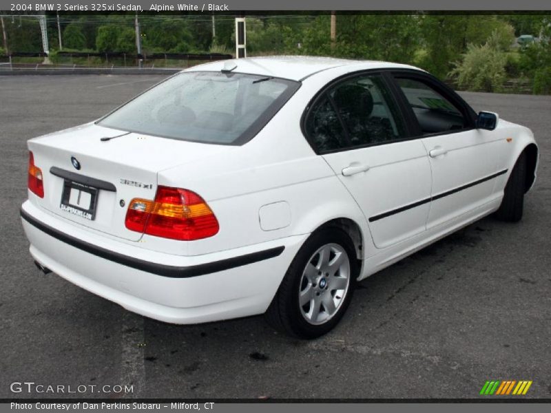 Alpine White / Black 2004 BMW 3 Series 325xi Sedan