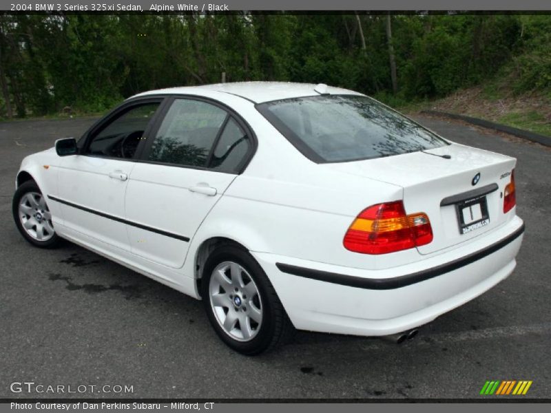 Alpine White / Black 2004 BMW 3 Series 325xi Sedan
