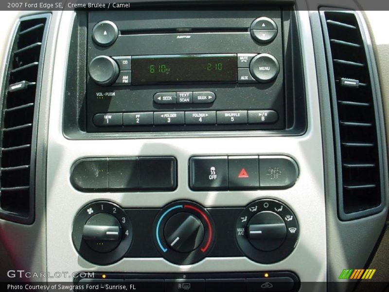 Creme Brulee / Camel 2007 Ford Edge SE