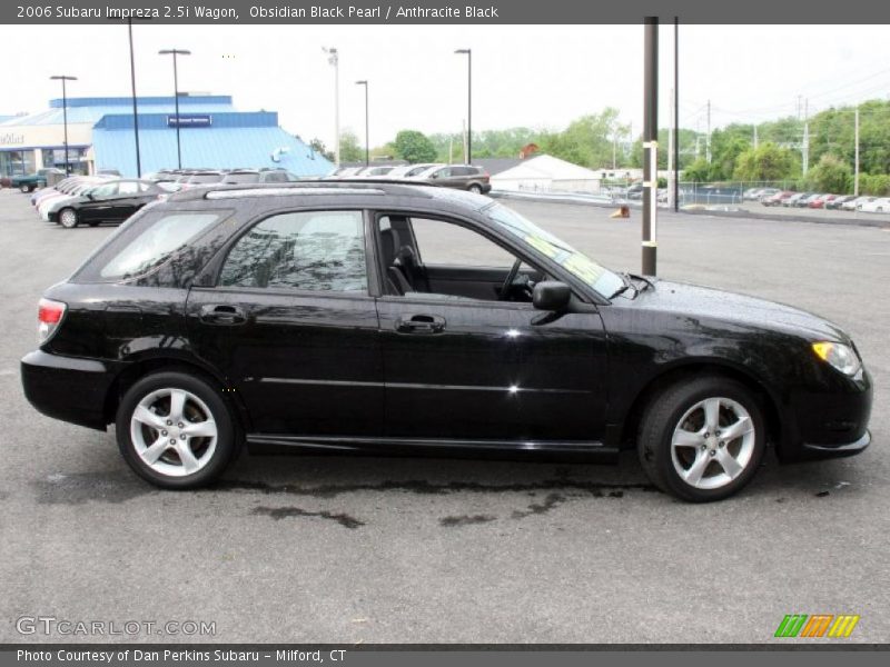 Obsidian Black Pearl / Anthracite Black 2006 Subaru Impreza 2.5i Wagon