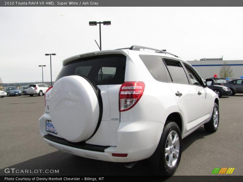 Super White / Ash Gray 2010 Toyota RAV4 V6 4WD