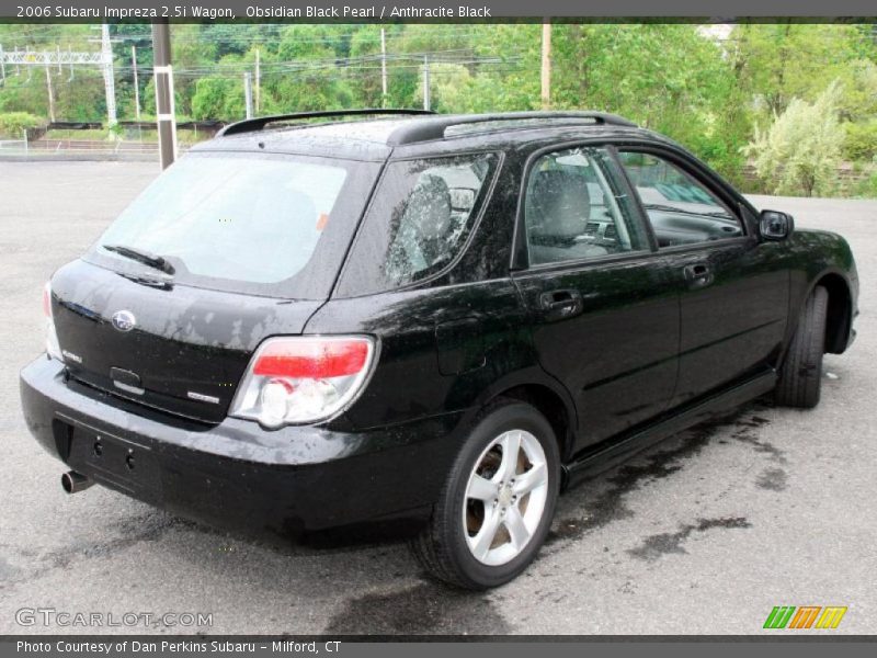 Obsidian Black Pearl / Anthracite Black 2006 Subaru Impreza 2.5i Wagon