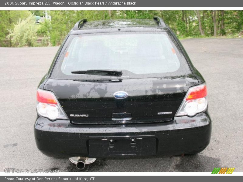 Obsidian Black Pearl / Anthracite Black 2006 Subaru Impreza 2.5i Wagon