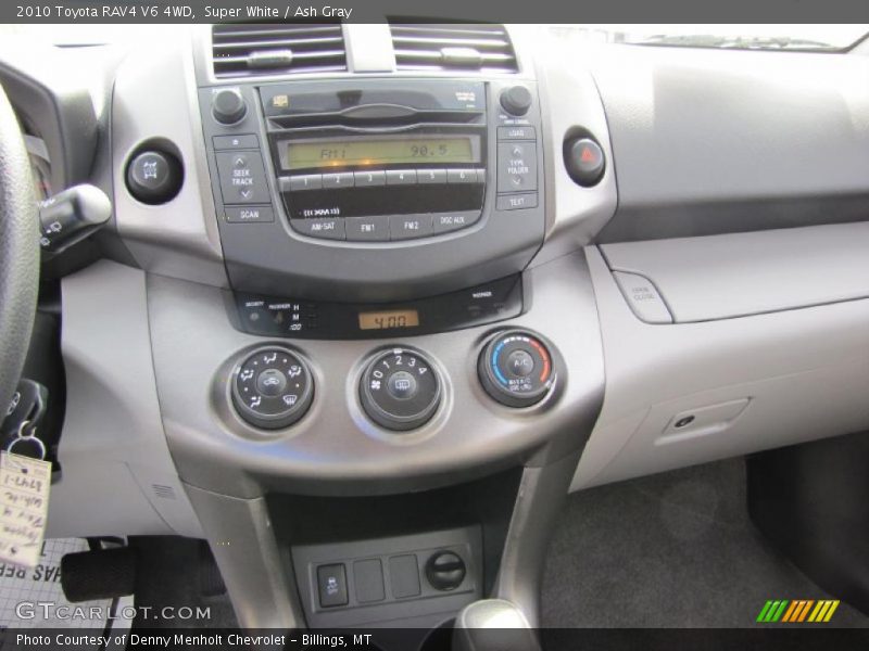 Super White / Ash Gray 2010 Toyota RAV4 V6 4WD