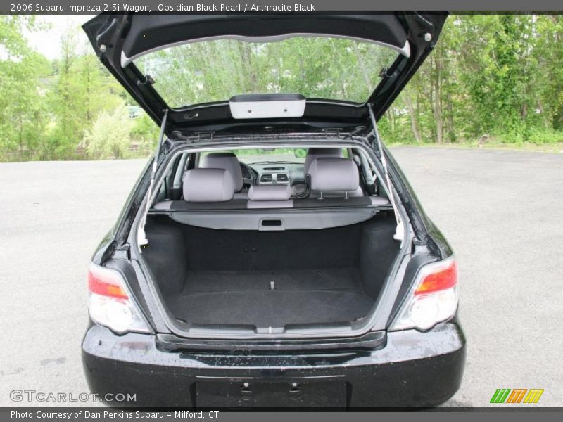 Obsidian Black Pearl / Anthracite Black 2006 Subaru Impreza 2.5i Wagon